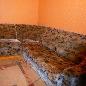Продам б.у. мягкий угловой диван + 2 больших кресла - Мягкая мебель