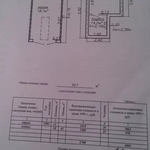 Продам гараж в Бобруйске (6-й м.р-н.) ГСК-14