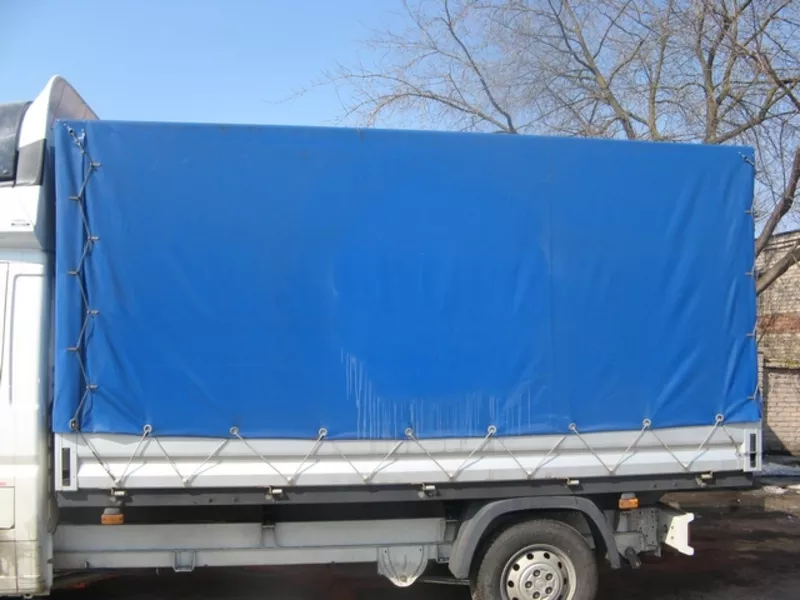Тент для грузового микроавтобуса,  размер 385x205x180 2
