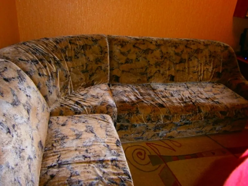 Продам б.у. мягкий угловой диван + 2 больших кресла - Мягкая мебель 2