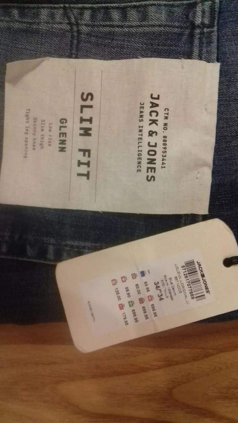 Продам NEW джинсы прямиком из Европы с ценником и бирками 2