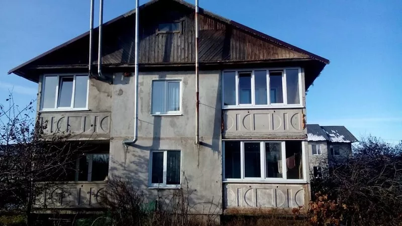 Панельный дом в деревне Мышковичи